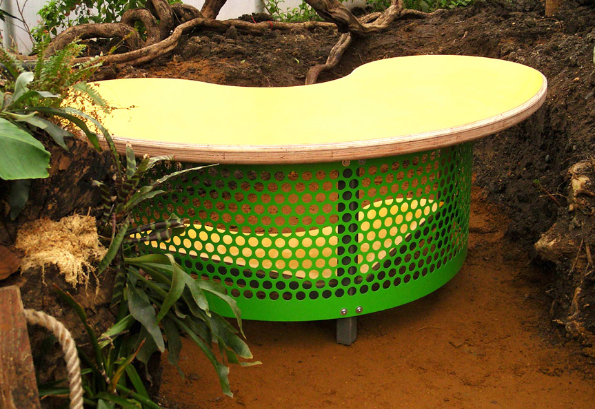 Butterfly House education table for LZS, London