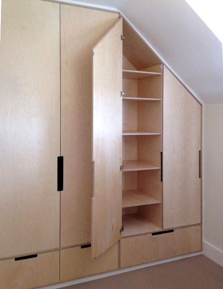 Walther Wardrobes<br />Birch plywood