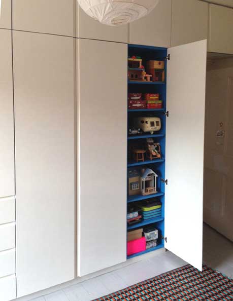 Romy Wardrobe<br />Hand painted eggshell