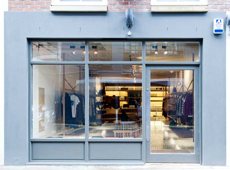 Shop interior for APC London