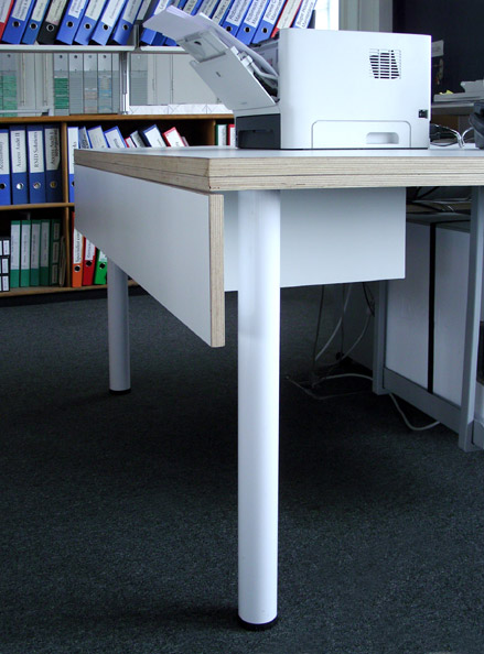 Laminated plywood furniture for Acme Studios, London